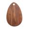 Hello Honey® 20" Natural Oblong Acacia Wood Charcuterie or Cutting Board with Handle